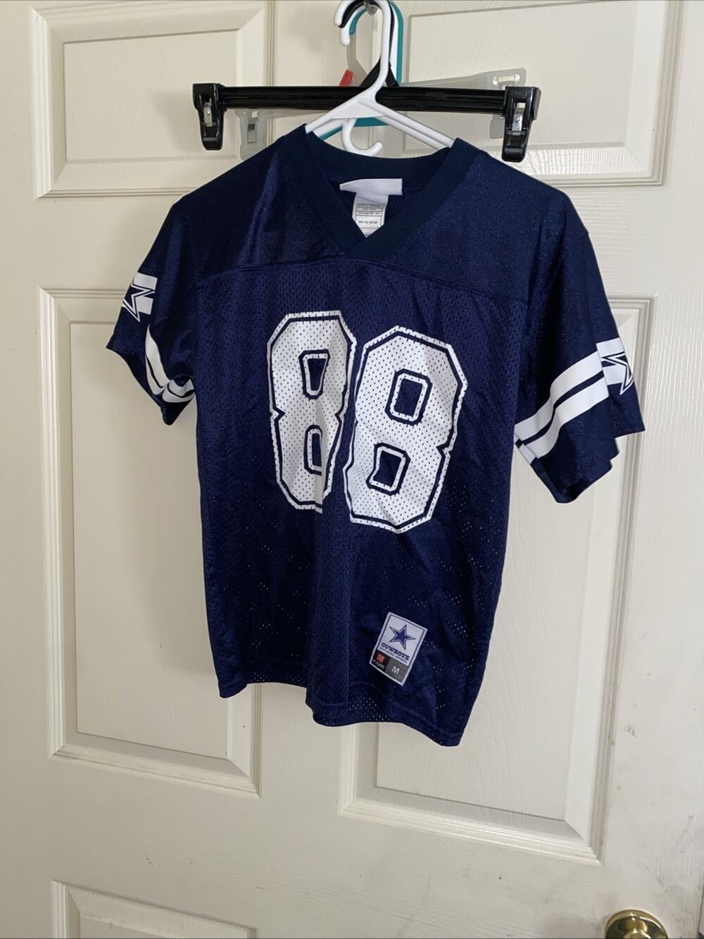 Teen's DALLAS COWBOYS Authentics #88 Bryant Football Jersey Sz Youth Med